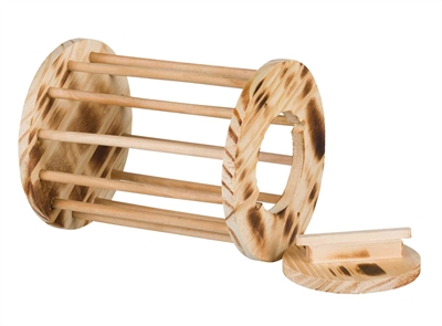Trixie hooiruif met deksel hout gevlamd - Afbeelding 2