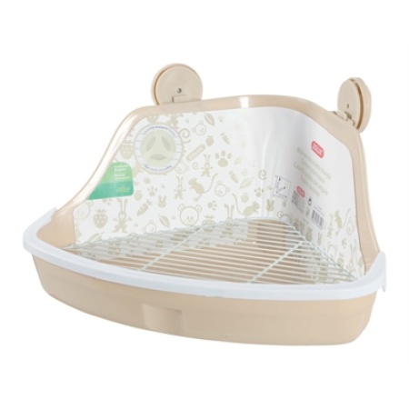 Zolux hoektoilet knaagdier beige