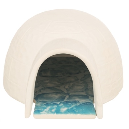 Trixie hamster iglo met koelplaat keramiek wit