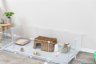 Trixie indoorren metaal / kunststof wit - Afbeelding 2