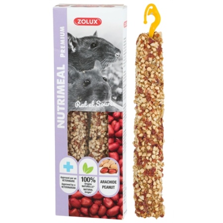 Zolux nutrimeal stick rat / muis pinda