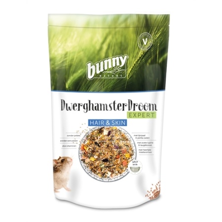 Bunny nature dwerghamsterdroom expert hair & skin