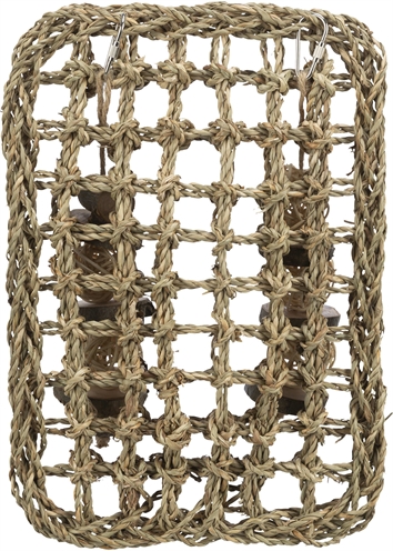 Trixie knaagdier mat met speeltjes zeegras - Afbeelding 2