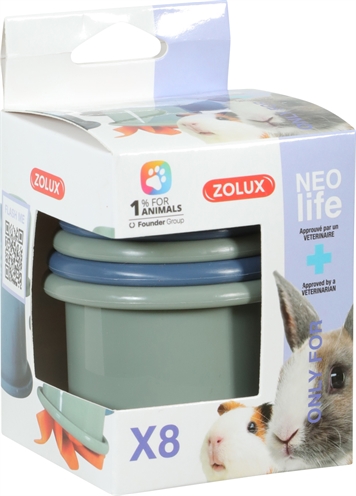 Zolux neolife treat hiding cup set - Afbeelding 5