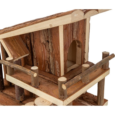 Trixie huis jule voor hamsters schorshout - Afbeelding 5