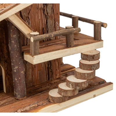 Trixie huis jule voor hamsters schorshout - Afbeelding 6