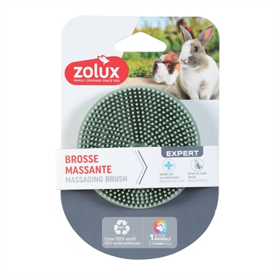 Zolux rubber borstel knaagdier - Afbeelding 3
