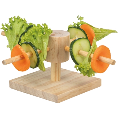 Trixie voer draaimolen onbehandeld hout - Afbeelding 3