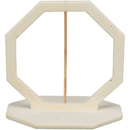 Trixie voerring onbehandeld hout