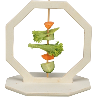 Trixie voerring onbehandeld hout - Afbeelding 3