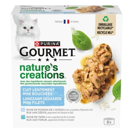 Gourmet natures creations filet zeevis