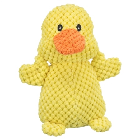 Trixie kuiken met piep pluche geel