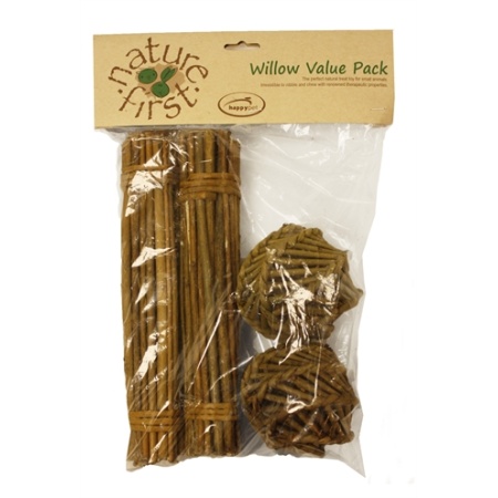 Happy pet wilgen value pack 2 sticks / 2 ballen