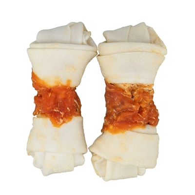 Trixie denta fun knotted chicken chewing bones - Afbeelding 2