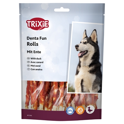 Trixie denta fun duck chewing rolls - Afbeelding 2