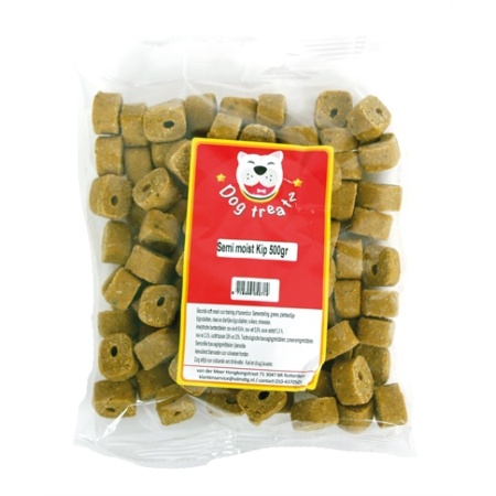 Dog treatz semi moist kip
