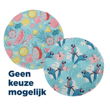 Koelmat rond assorti