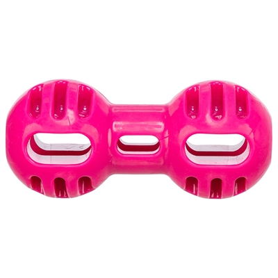 Trixie dumbell soft & strong tpr roze - Afbeelding 2