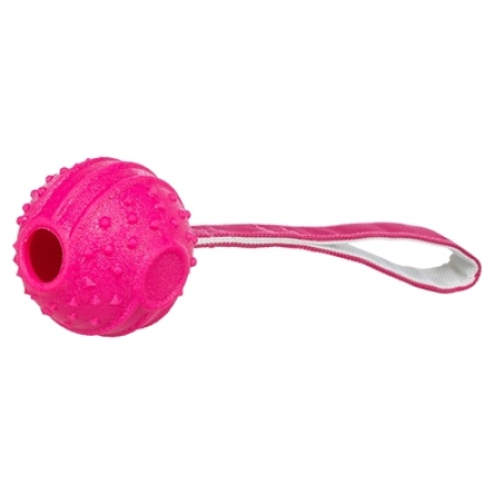 Trixie werpbal soft & strong tpr roze