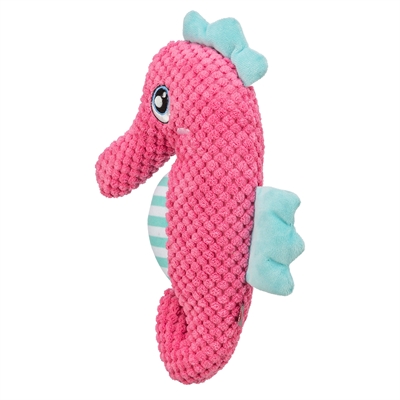 Trixie zeepaard stof roze / aqua - Afbeelding 2