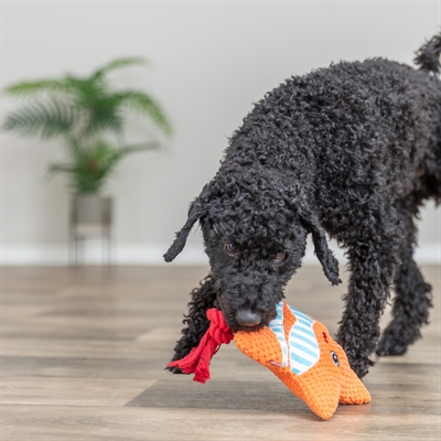 Trixie zeester met flostouw oranje - Afbeelding 3