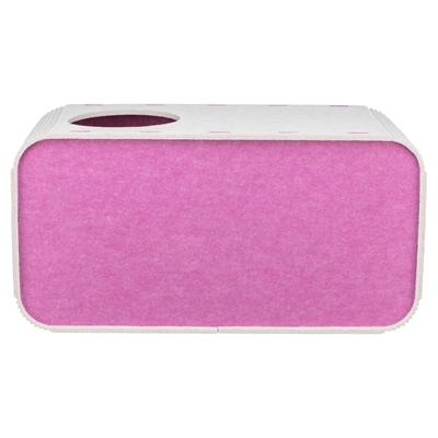 Trixie speelbox merle vierkant vilt zand / roze - Afbeelding 3