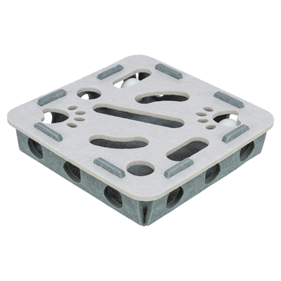 Trixie hole'n'roll box vilt grijs - Afbeelding 2