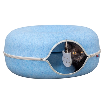 Trixie speeldonut vilt blauw - Afbeelding 5