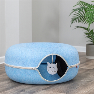 Trixie speeldonut vilt blauw - Afbeelding 6