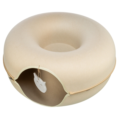 Trixie speeldonut vilt beige - Afbeelding 2