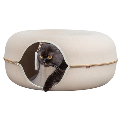 Trixie speeldonut vilt beige - Afbeelding 5