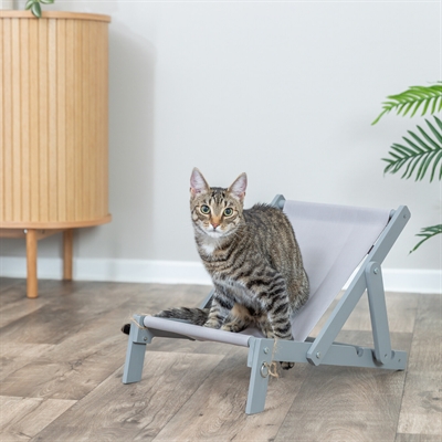 Trixie strandstoel hout grijs - Afbeelding 13
