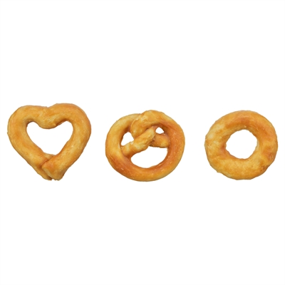 Trixie mini mix pretzel / hart / ring met collageen - Afbeelding 2