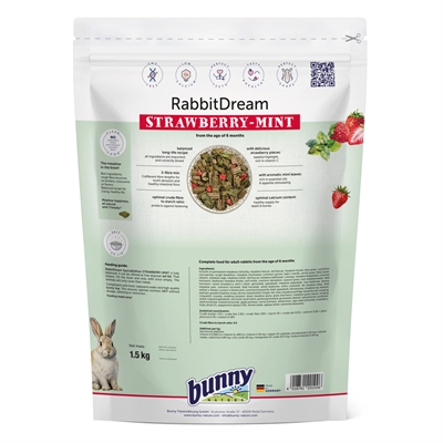 Bunny nature konijnendroom special edition strawberry / mint - Afbeelding 2