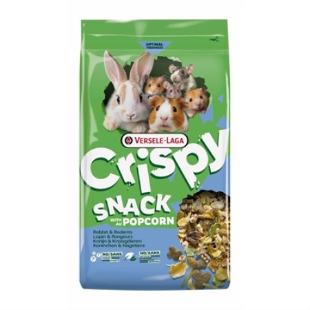 Versele-laga crispy snack met popcorn