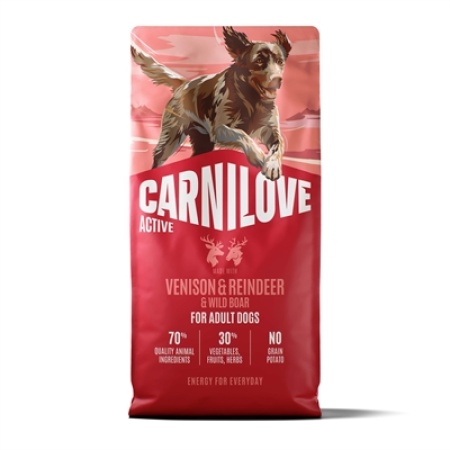 Carnilove active adult all breeds venison / reindeer / wild boar