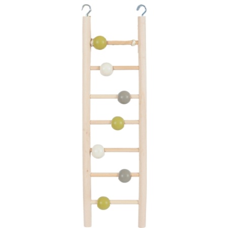 Zolux ladder hout 7 treden met kralen