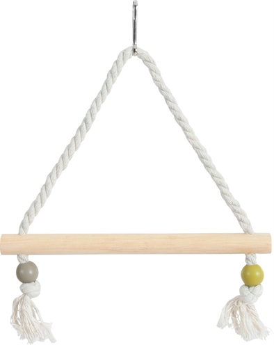 Zolux schommel hout met touw assorti - Afbeelding 3