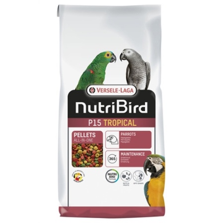 Nutribird p15 tropical onderhoudsvoeder
