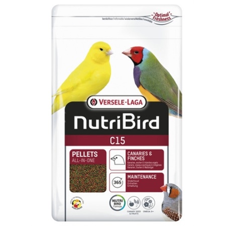 Nutribird c15 onderhoudsvoeder