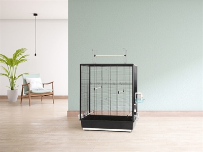 Savic vogelkooi primo 60 open empire zwart - Afbeelding 2