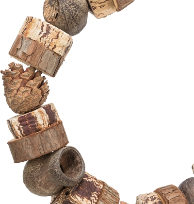 Trixie ringschommel hout / dennenappels naturel - Afbeelding 3