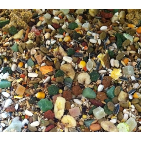 Hareco papegaai select zonder pellets