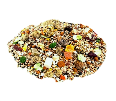 Hareco pyrrhura select met pellets - Afbeelding 2