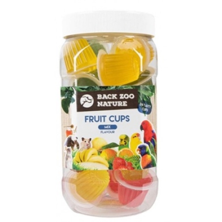 Back zoo nature fruitcup mix assorti