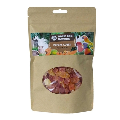 Back zoo nature papaya cubes - Afbeelding 2