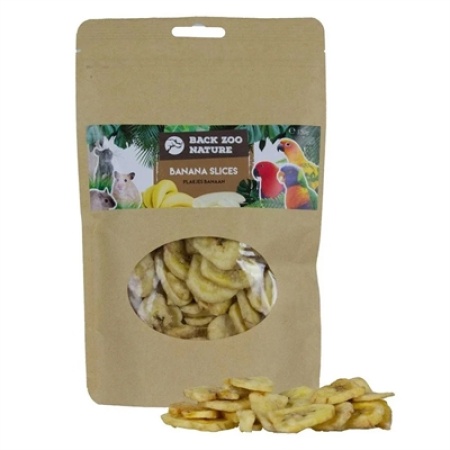 Back zoo nature banana slices