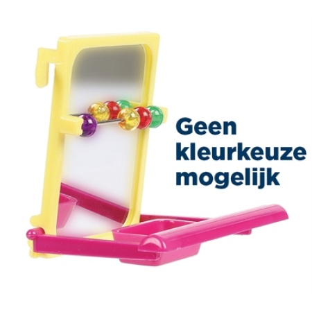 Happy pet fun at the fair mirror perch assorti
